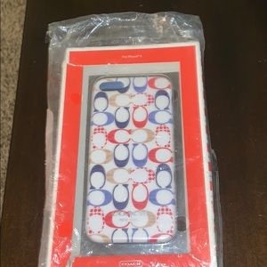 iphone 5 coach multi color case